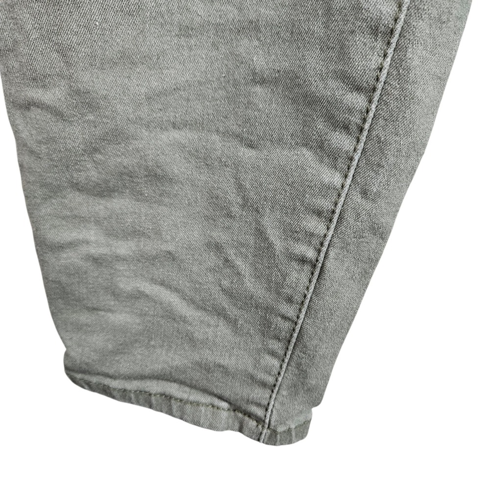 Shein Curve Plus Size 5X US 22‎ Olive Green Denim Jeans Womens Pants - Picture 6 of 9
